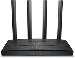 Roteador AX1500 Wi-Fi 6 TP-Link Archer AX12, Dual Band 2.4/5 GHz, Conecta até 60+ dispositivos, Até 180M² de cobertura, Portas Full Gigabit, MU-MIMO, Beamforming
