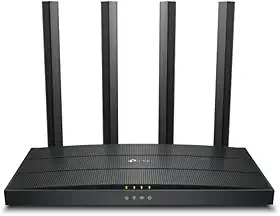 Roteador AX1500 Wi-Fi 6 TP-Link Archer AX12, Dual Band 2.4/5 GHz, Conecta até 60+ dispositivos, Até 180M² de cobertura, Portas Full Gigabit, MU-MIMO, Beamforming