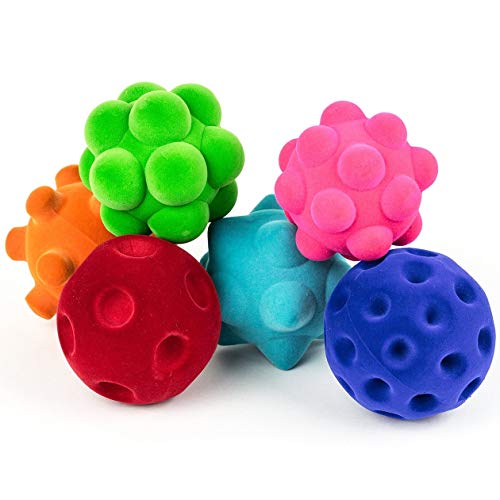 Image of Rubbabu 20192 Sensory Ball Set (Pack of 6)