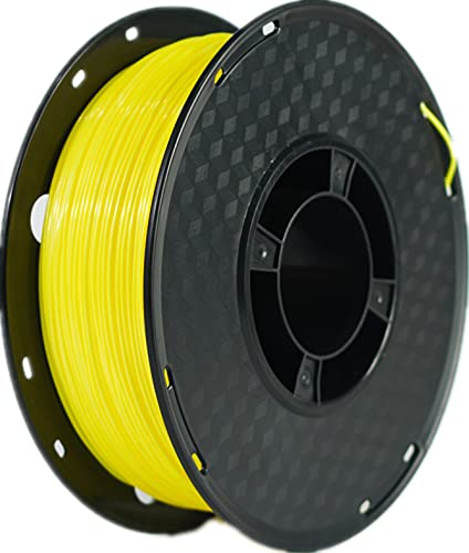 Image of RANKI TPU Filament 1.75 mm Flexible TPU, 3D Printer Filament, Dimensional Accuracy + /- 0.05 mm, 98A,1kg Spool,Yellow