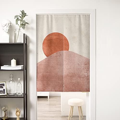 Odot Giapponese Noren Tenda per Porta in Lino