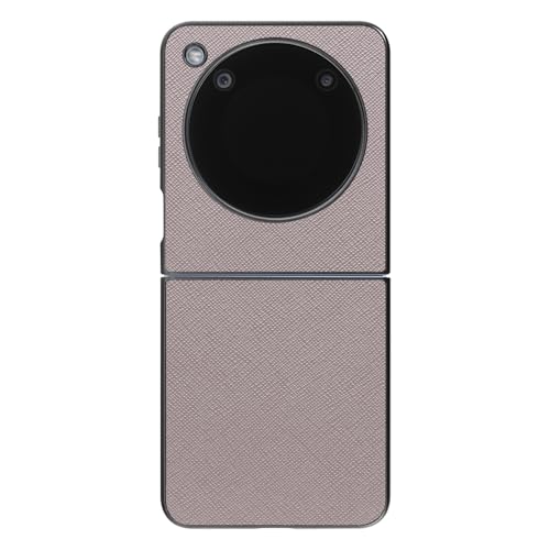 LOOF CASUAL-SHELL ���U�[ ���^ �X�}�z�P�[�X for Libero Flip/nubia Flip 5G �p �P�[�X �J�o�[ �X�g���b�v�z�[�� �V���v�� �ϏՌ� �y�� [�x�[�W���O���[]