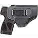 Right Hand IWB Leather Holster + 2-Pack Magazine Holster, Fits: Taurus G2C G3C / G2S / TH9c TH40c Compact / PT111 Millennium G2 / 709 740 Slim - or Similar Sized Pistols