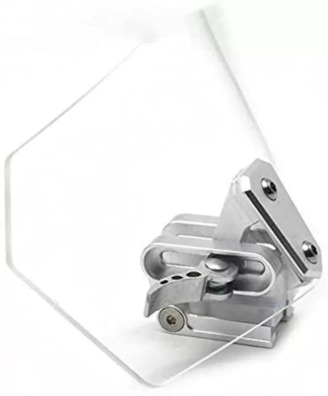 Motorcycle Extension Windshield, Wind Deflector Visor Extender (Transparent) Bike Headlight Visor