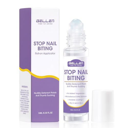 Gellen Nail Biting Treatment for Kids & Adults, Roll-On...