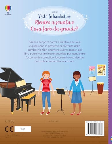 Vesto Le Bamboline - Raccolta Due Titoli: Rientro A Scuola E Cosa Farò Da Grande? - 2