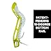 Epoch Lacrosse - Women's Lacrosse Head Purpose 15° Strung with Pro Mesh, High-Pocket Lacrosse Head Sticks, 15° Bottom Rail, Composite Injected Polymer, Made in USA - Yellow