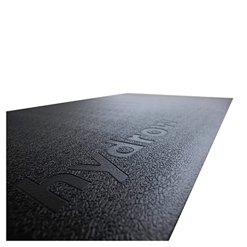Image of Hydrow Under Machine Mat for Exercise Equipment, Non-Slip Exercise Mat for Stability and Floor Protection, Suitable for Rowing Machine, Treadmill, Bike and Home Workout (3'L x 7.5'W X 0.125' Thick)