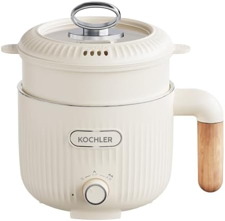 Kochler Çok Amaçlı Elektrikli Tencere | 600W | 1.6L | Buharlı ve Yağda Pişirme Özellikli -JJ18B-1 - Görsel 2