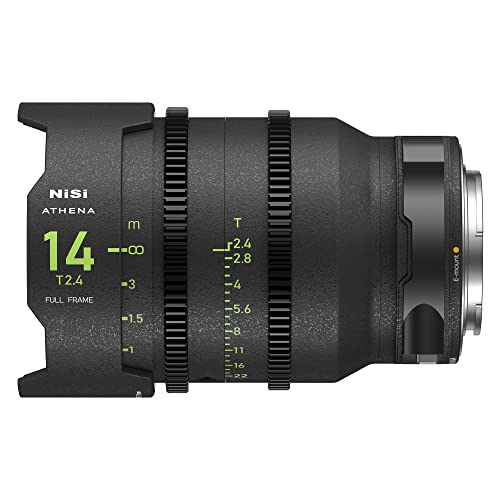 Image of NiSi Athena Prime T2.4 /1.9 Full-Frame 5-Lens Kit 14mm T2.4, 25mm T1.9, 35mm T1.9, 50mm T1.9, 85mm T1.9 (E Mount), Black