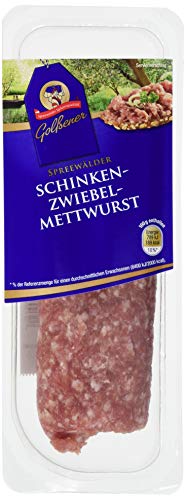 Golßener Schinkenzwiebelmettwurst, 150g