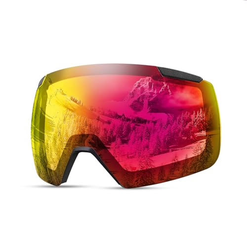 OutdoorMaster Heron Ski Goggles Magnetic 2 Lens Toric Set Anti-Fog UV400