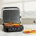 Haden Digital Contact Grill, 900W, Black and Stainless Steel, Non-Stick, 7 Auto Cook Programs, Flat-Open or Hinged Modes, Cool-Touch Handle