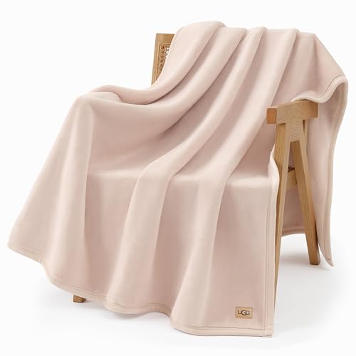 UGG Coco Plush Fleece Throw Blanket 50x70 Pink