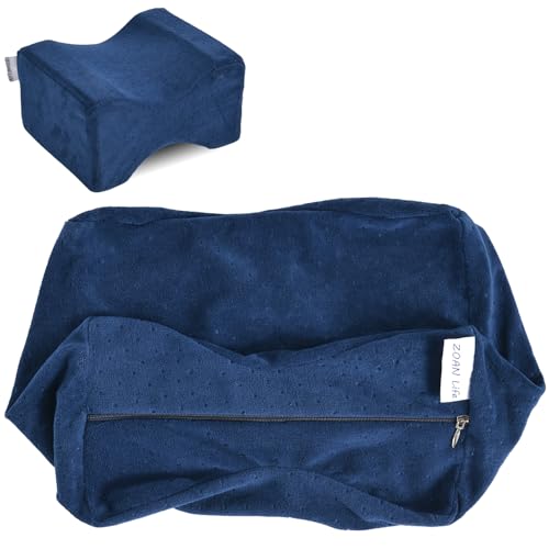 ZOAN Knee Pillow Cover Blue