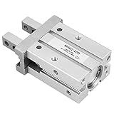 【Praktisch】20mm Bohrung pneumatischer Zylinder, die Mitte des Zylinderkörpers ist einmal gebildet, der Lochabstand ist genau, und die Abdichtung ist stark