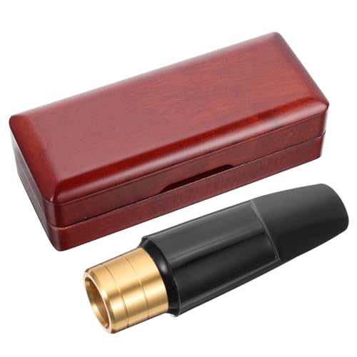 Toddmomy 2 Pack -32 Alto Saxophone Mouthpiece Metal Sax Replacement for Beginners