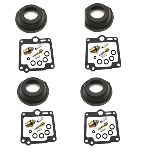Kit réparation carburateur XJ900F 58L 1986-1990 avec membrane joint pointeau flottant carby
