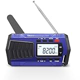 Greeshow 防災ラジオ 多機能 手回しラジオ デジタル選局 FM/AM/SWラジオ 5000mAh usb充電式 ソーラー充電 SOSサイレン 防災士推奨 防災グッズ 災害用 小型 携帯 キャンプ 緊急用 非常用 スマホ充電可能 懐中電灯 GS-2901