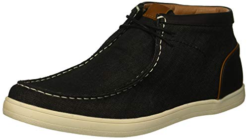 Madden Men's Sammie Chukka Boot black canvas 10.5 M US