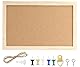 Pinnwand Korkwand Pinnwand, 30x20 cm Pinwand Korktafel, Kleine Korkplatte Pinwand Korktafel Pinwand mit Holzrahmen, Cork Boards für Küche, Büro, Schule