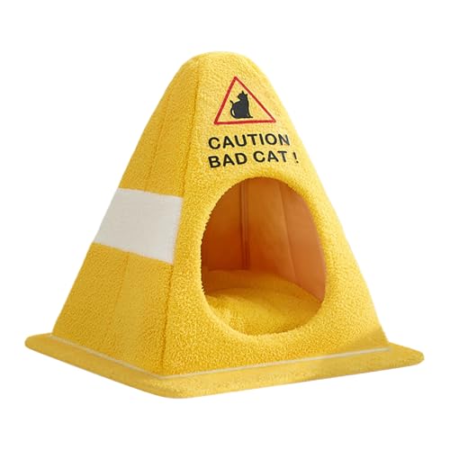 Niche en forme de barrage pour chaton et chats d'intérieur en peluche - 2
