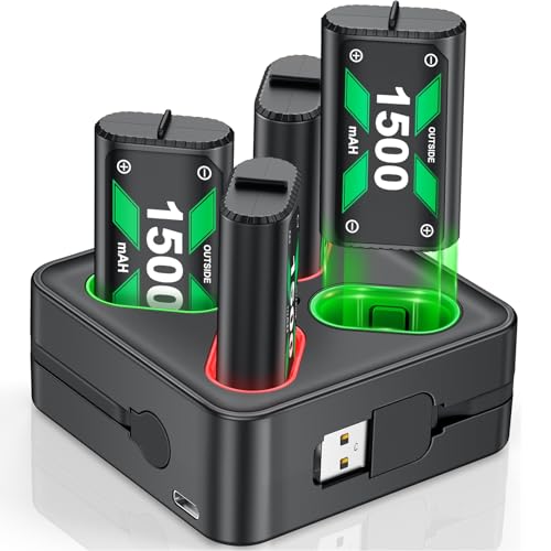 Charger Compatible with PS 3 One Controller Battery Pack