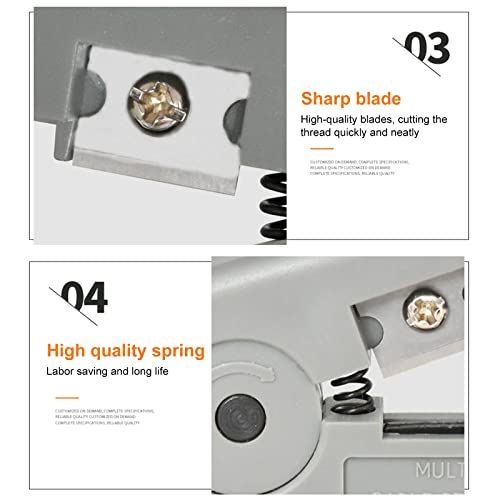 Coupe-fil dénudeur de fil de poche pour accessoire de bricolage - 5