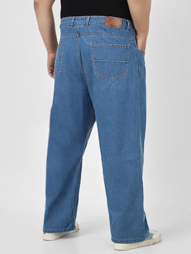 Image of Urbano Plus Men's Loose Mid Rise Jeans