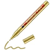 Punta redonda de alta calidad para una escritura precisa y extremadamente duradera; apta para uso interior y exterior; ideal para escritura fiable y muy visible