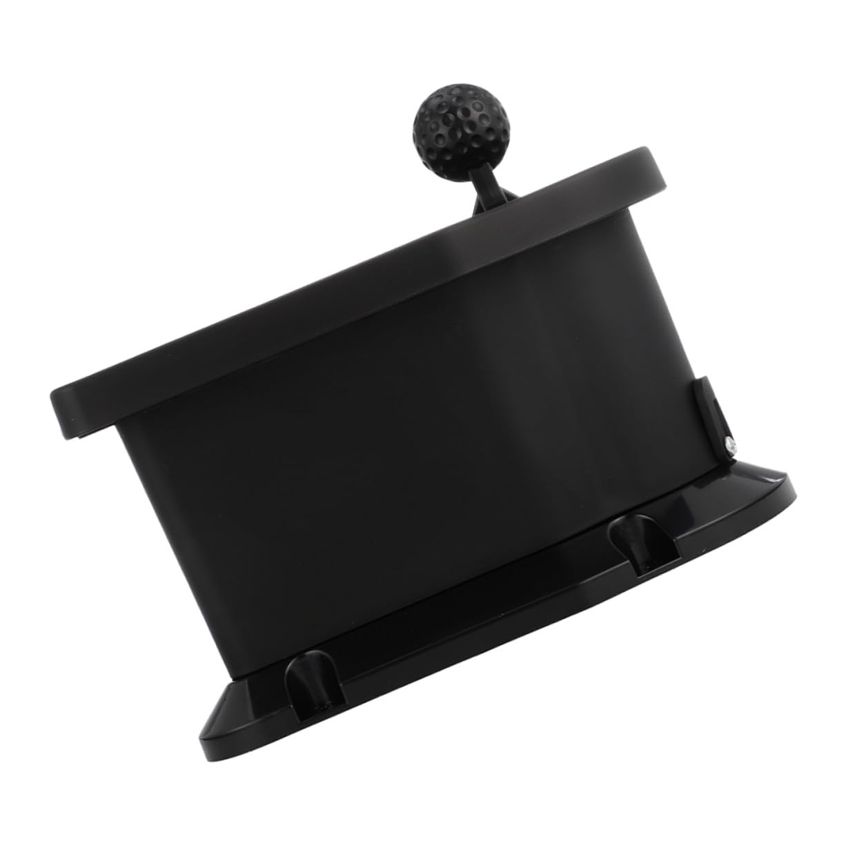 Limpiador De Golf para Balones y Palos Herramienta De Limpieza Portátil Kit De Limpieza Desmontable para Exteriores Color Negro