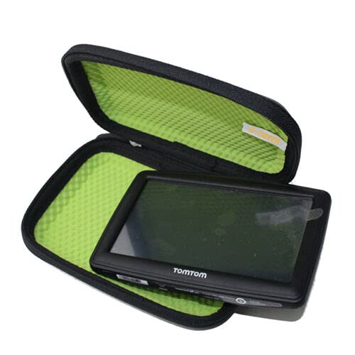 Riloer 6 "GPS Sat Nav Hard Case for TomTom GO 600 610 620 6000 6100 6200 Trucker, Green - Image 2