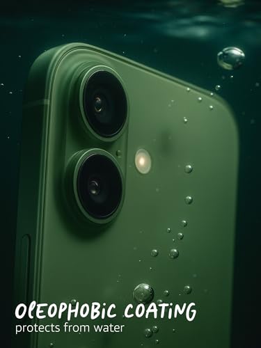 Image of Lensarmor Military Grade Iphone 17 Camera Lens Protector (Pack of 2) - Premium 9H Hardness Glass, Scratch Resistant, Oleophobic Coating, HD Clarity, Edge-to-Edge Protection for Camera Lenses
