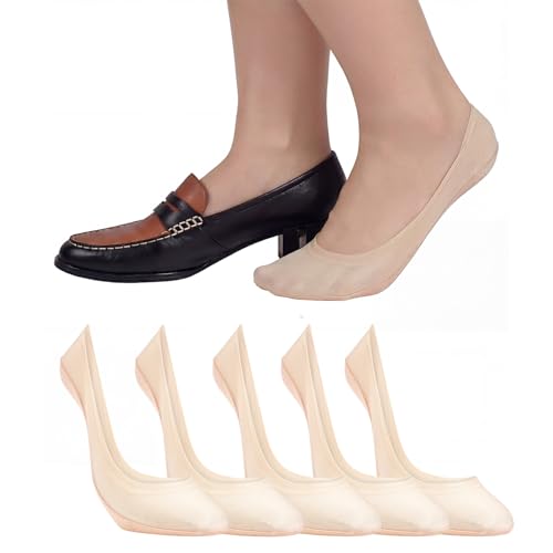 Sperry Womens No Show Socks Laser Cut Ultra Low Cut Liner Sock 360 Non-Slip Gripper Invisible Liners for Flats