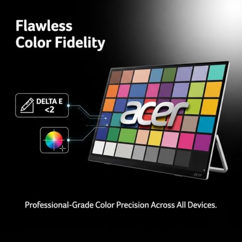 Image of Acer ProDesigner PE160W smiuux 16 inch OLED 1920 x 1200 16:10 Portable Monitor