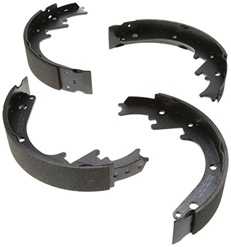 BOSCH BS228 Blue Drum Brake Shoe Set - Compatible With Select 1951-78 Chevrolet, Ford, GMC,Jeep, Mercury, Nash, Oldsmobile, Pontiac; FRONT|REAR (Depending on Application)