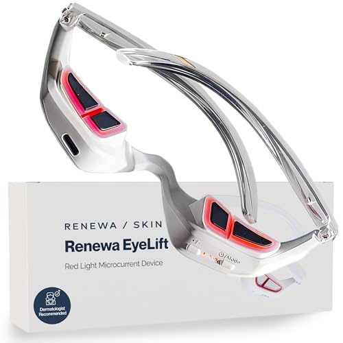 Renewa EyeLift | Under-Eye Beauty Tool with Gentle Light | Skincare Tool for Refreshing, Brightening and Radiant-Looking Skin | at-Home Self-Care Facial Tool for Smoother-Looking Eyes