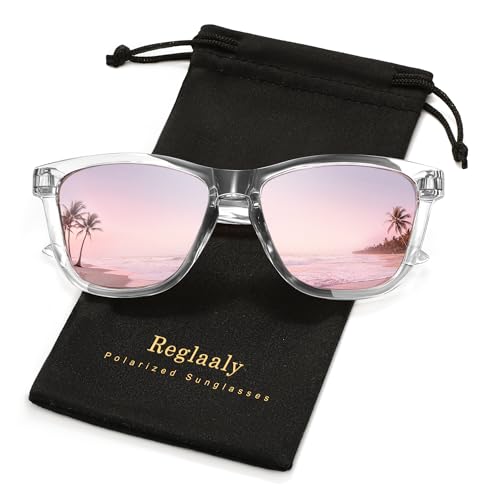 Image of Polarized Sunglasses for Women Trendy Womens Sunglasses Classic Retro Designer Sun Glasses UV Protection Shades