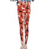 Pantalones de forro polar para mujer, pantalones térmicos forrados para mujer, pantalones térmicos de invierno, pantalones de Navidad, pantalones cálidos para el tiempo libre, elásticos, pantalones de