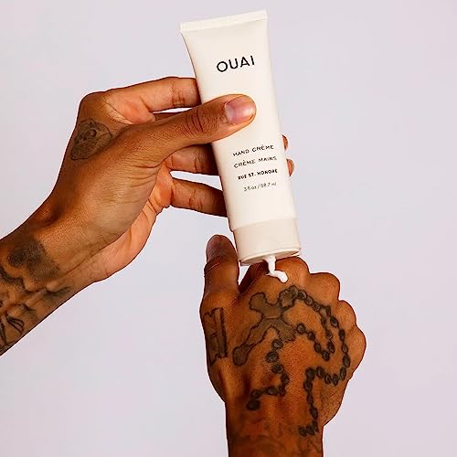OUAI Hand Cream - Thick, Creamy Balm with Coconut Oil, Murumuru Butter and Shea Butter - Hydrating Moisturizer for Soft Hands - Use Daily to Deeply Nourish Skin (3 Oz) - Image 4