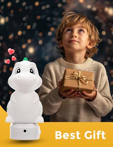 L LOHAS LED Plug in Night Light for Kids, 3D Cute Dinosaur Night Lights - image 7