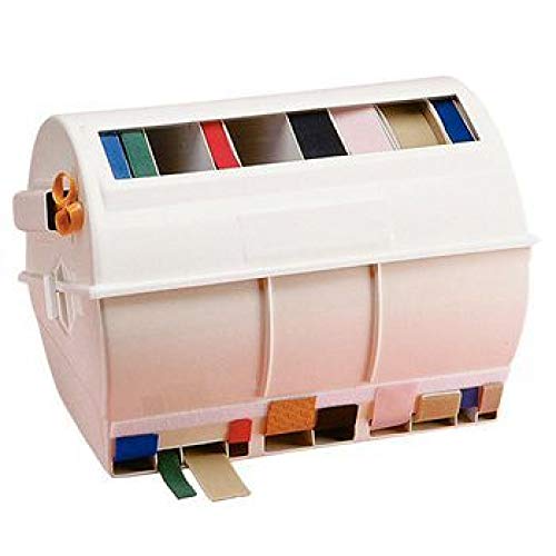 Rolyan Strapping Carousel, Splint Strap Organizer, Splint Wrap Dispenser for Physical Therapy Offices & Clinics, Roll Holder, Partitioned Webbing, Hook & Loop Dispenser, Splinting Accessory Equipment