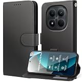 Tawarror Cover per Xiaomi Redmi Note 15 Pro 4G(Non applicabile al 5G), Custodia Rimovibile 2 in 1 Premium Pelle PU Portafoglio con Funzione Supporto Pieghevole e Slot Schede, con Flip Case, Nero