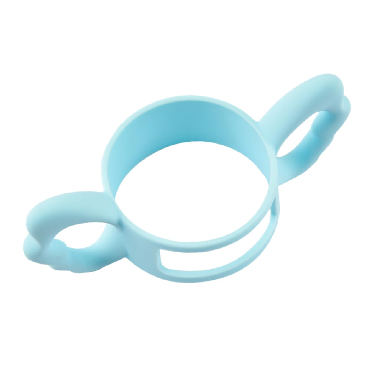 Silicone Bottle Handle for Milk Bottles Non-Slip Comfortable Grip Accessory for Newborn Feeding Easy to Install and Clean for Independent Drinking