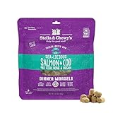 Stella & Chewy's Freeze-Dried Raw Cat Dinner Morsels - Premium Salmon & Cod Recipe with 98% Wild-Caught Fish & Organs - Natural Grain-Free Cat & Kitten Food - Made in USA - 3.5 oz