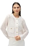 poches Joseph Ribkoff Sweater 252917  Blanc, Blanc., M