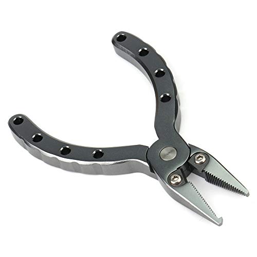 Alicate de pesca, Andoer Mini alicate de pesca portátil removedor de anzol Alicate de pesca tesoura