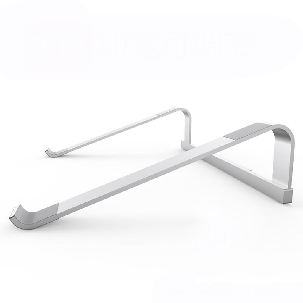 Support de bureau pour ordinateur portable surélevé en aluminium silver - 6