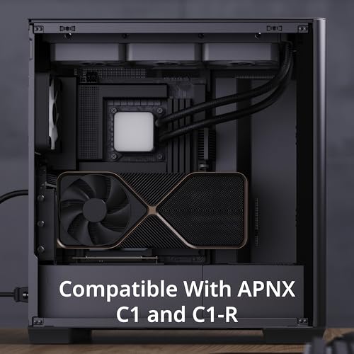 Kit Soporte Vertical GPU APNX con Cable PCIe 5.0 x16 150mm miniatura 5