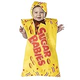 Rasta Imposta Sugar Babies Bunting with Hat Halloween Costume Party Dress Up Infant Costumes, Baby Size 3-9 months